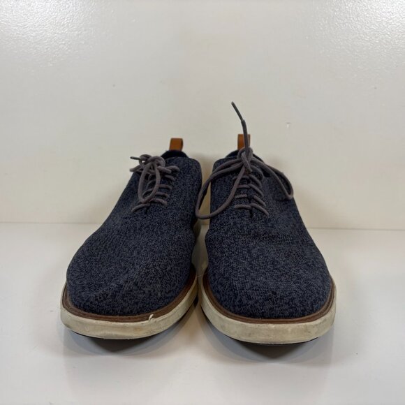 Cole Haan Original Grand Shoes Mens Size 13 Blue Stitchlite Wingtip Oxfords - Picture 2 of 7